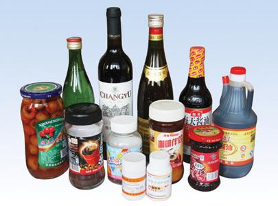 定制的圆形立式洗涤剂瓶自动贴标机