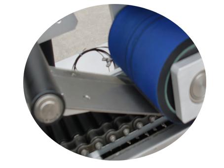 纸管贴标机500滚轴不干胶布不干胶标签