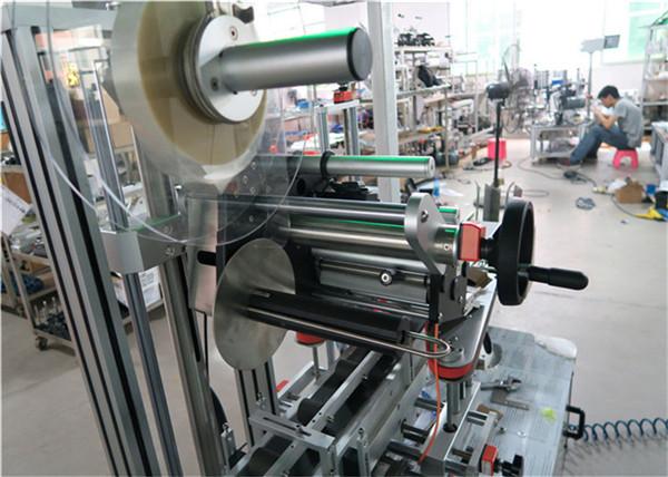 自动顶部贴标机,带有传送带/顶部贴标设备的平面贴标机