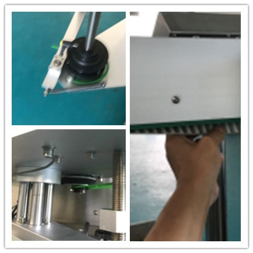 啤酒瓶双面不干胶贴标机,自动不干胶贴标机