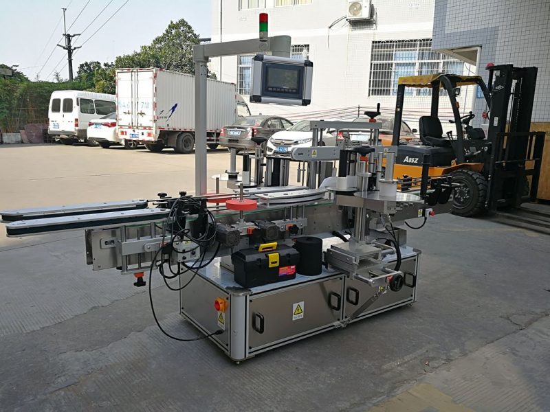 中国洗发水瓶双面不干胶贴标机全自动供应商