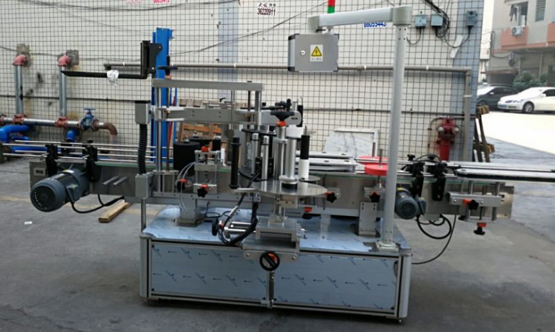 中国双面不干胶椭圆椭圆瓶自动贴标机1200W供应商